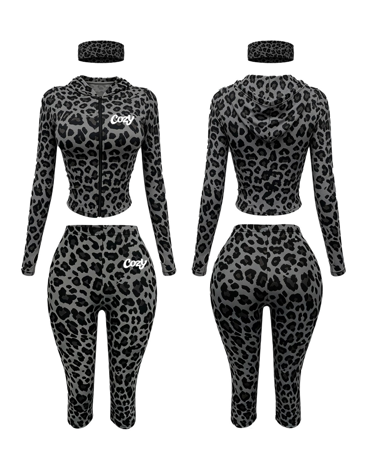 Midnight Cheetah Set